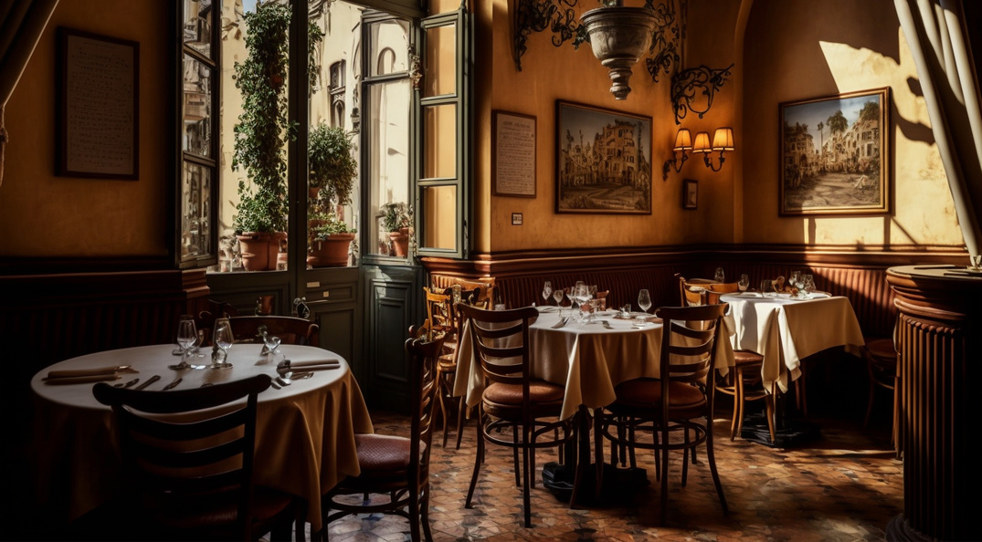 Italian Restaurant Interior