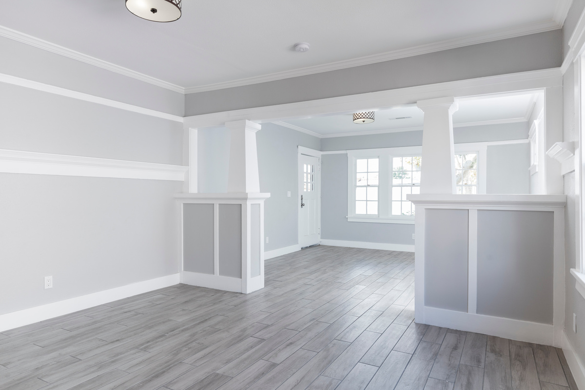 Living Room interior after remodelling